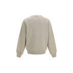 Beige Polyester Sweatshirt