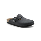 Black Synthetic Mules