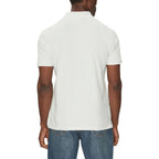 White Cotton Polo Shirt
