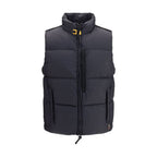 Black Polyamide Sleeveless Jacket