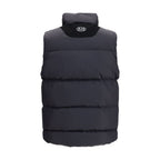 Black Polyamide Sleeveless Jacket