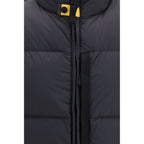 Black Polyamide Sleeveless Jacket