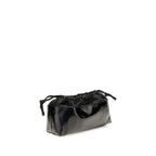 Black Calf Leather Bos Taurus Shoulder Bag