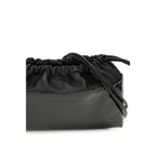 Black Calf Leather Bos Taurus Shoulder Bag
