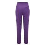 Purple Viscose Women Pants