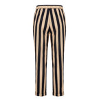 Black Viscose Women Trousers