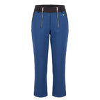 Blue Polyester Women Pant