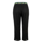 Black Polyamide Women Pants