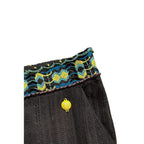 Black Polyamide Women Pants