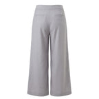 Grey Polyester Women's Pant