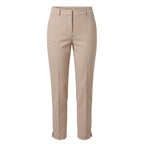Beige Viscose Women Pants