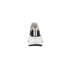 Black And White Textile Chunky Sneakers