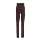 Purple Viscose Leggings