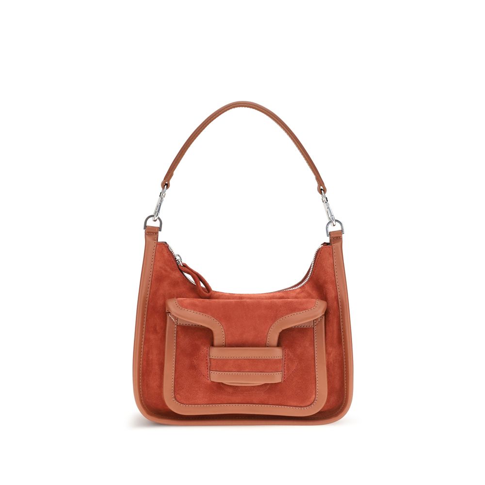Red Calf Leather Bos Taurus Shoulder Bag