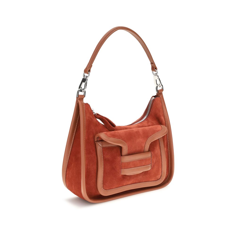 Red Calf Leather Bos Taurus Shoulder Bag