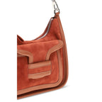 Red Calf Leather Bos Taurus Shoulder Bag