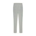 White Linen Casual Pants