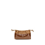 Bicolor Calf Leather Bos Taurus Clutch Bag