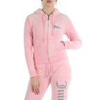 Pink Polyester Sweatshirt