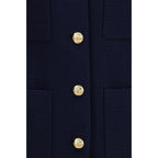 Blue Wool Oves Aries Coat