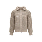 Gray Cashmere Cardigan