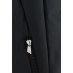 Black Cotton Full-Length Jacket