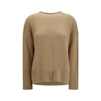 Beige Cashmere Sweatshirt