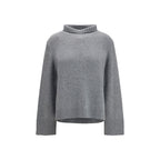 Gray Cashmere Turtleneck