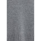 Gray Cashmere Turtleneck
