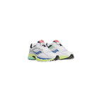 White Synthetic Athletic Sneakers