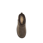 Brown Leather Ankle Boots