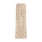 Multicolor Viscose Flared Pants