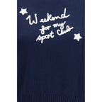 Blue Cotton Sweatshirt