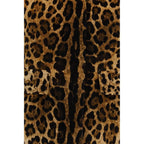 Brown Cotton Full-Length Jacket