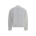White Cotton Dress Shirt