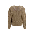 Beige Cotton Sweatshirt