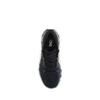 Black Fabric Athletic Sneakers