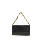 Black Calf Leather Bos Taurus Shoulder Bag