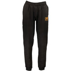 Black Cotton Men's Trousers