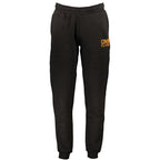 Black Cotton Men's Trousers