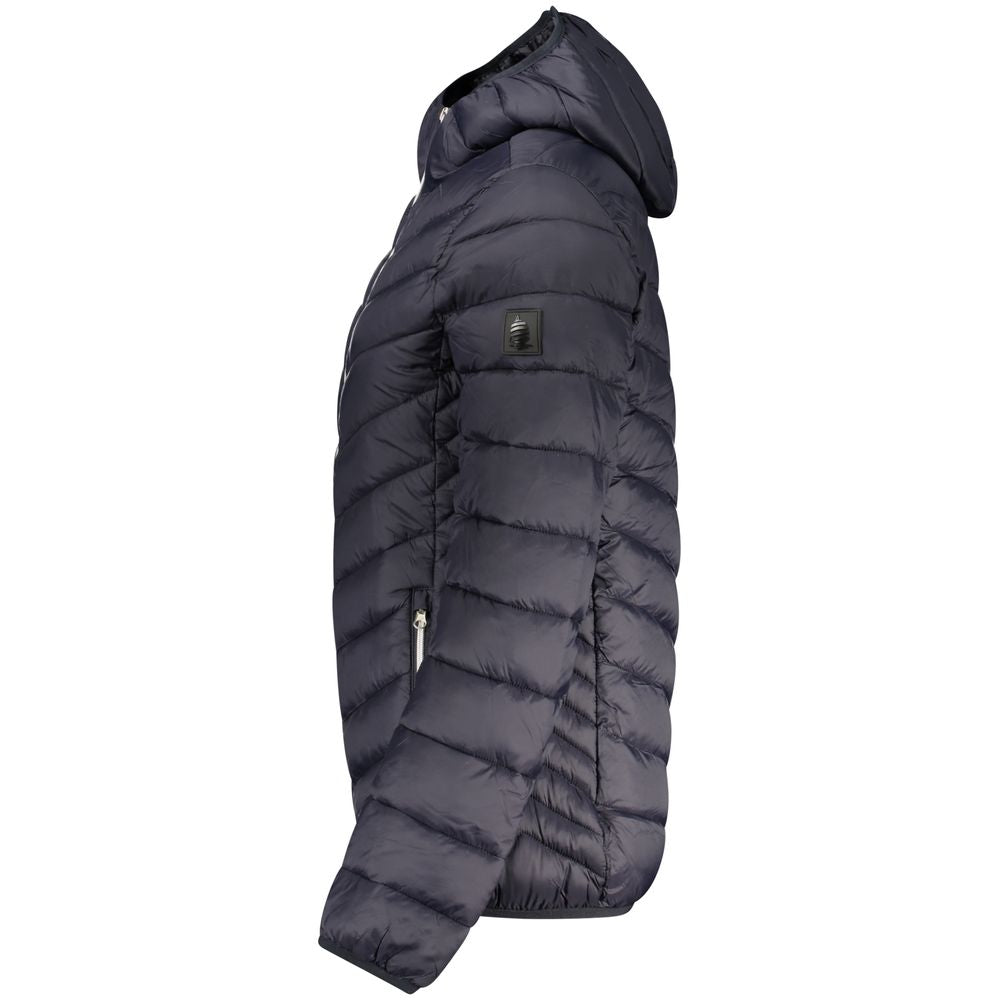 Blu Poliammide Woman Jacket