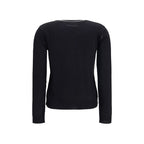 Black Wool Oves Aries Cardigan