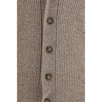 Beige Wool Oves Aries Cardigan