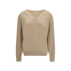 Beige Cashmere Sweater