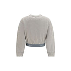 Gray Cotton Sweatshirt