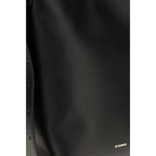 Black Calf Leather Bos Taurus Handbag