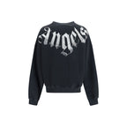 Black Cotton Sweatshirt