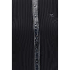 Black Viscose Cardigan