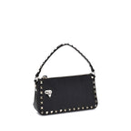 Black Calf Leather Bos Taurus Shoulder Bag