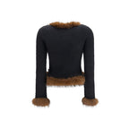 Blue Cotton Cardigan